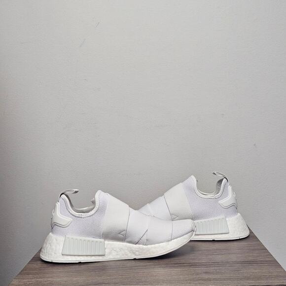 Adidas Women's NMD R1 Strap Closure Athletic Shoes Size 7 White NWT - Picture 3 of 9